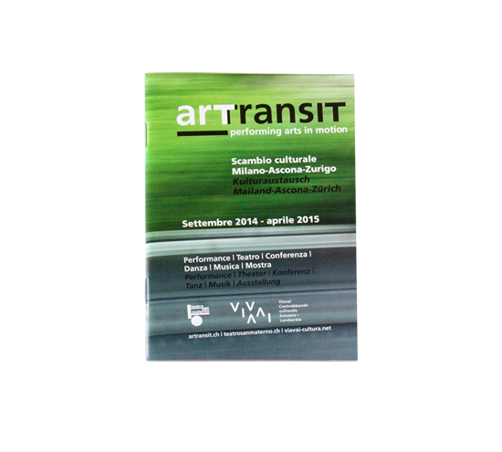 Copertina del opuscolo Artransit