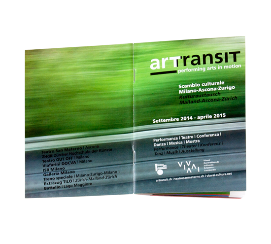 Copertina del opuscolo Artransit